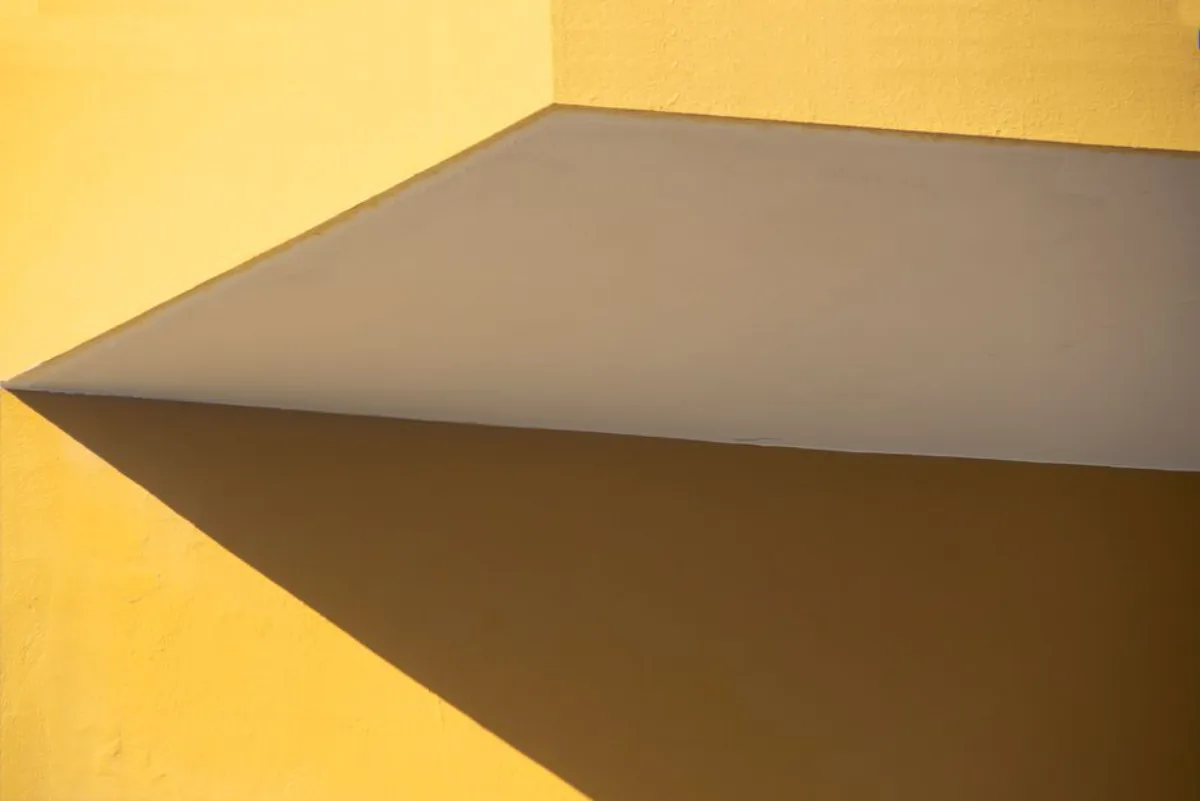 yellow wall